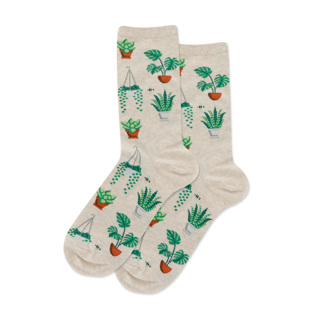 succulent socks Potted Plant Crew Sock – Missouri Botanical Garden