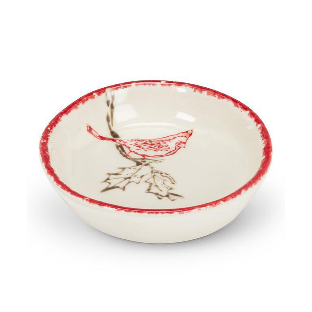 Cardinal Stamp Small Bowl