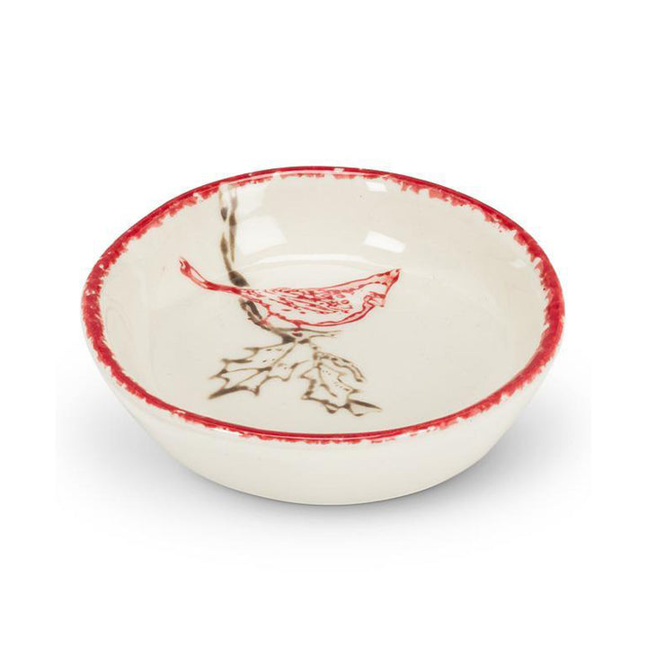 Cardinal Stamp Small Bowl