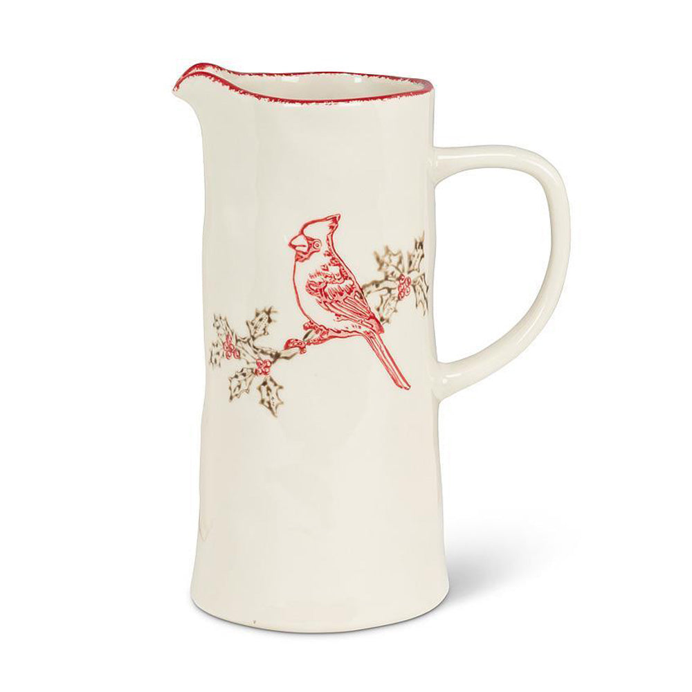 Cardinal Stamp Large Pitcher
