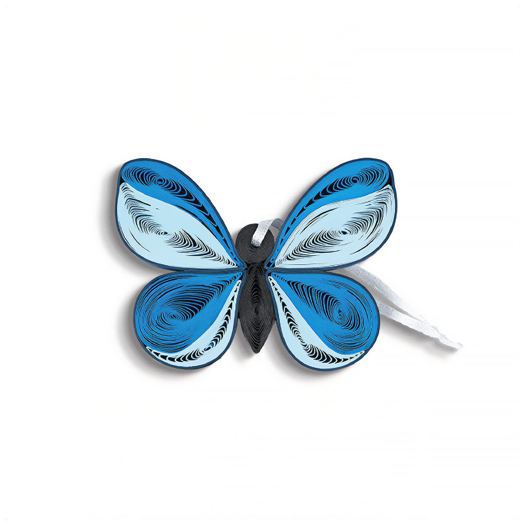 Butterfly Quilled Paper Ornament