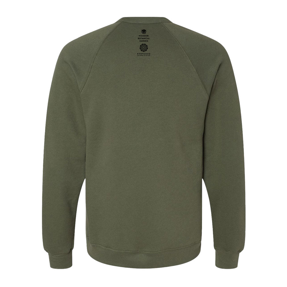 Missouri Botanical Garden Cozo Crystal Crew Sweatshirt