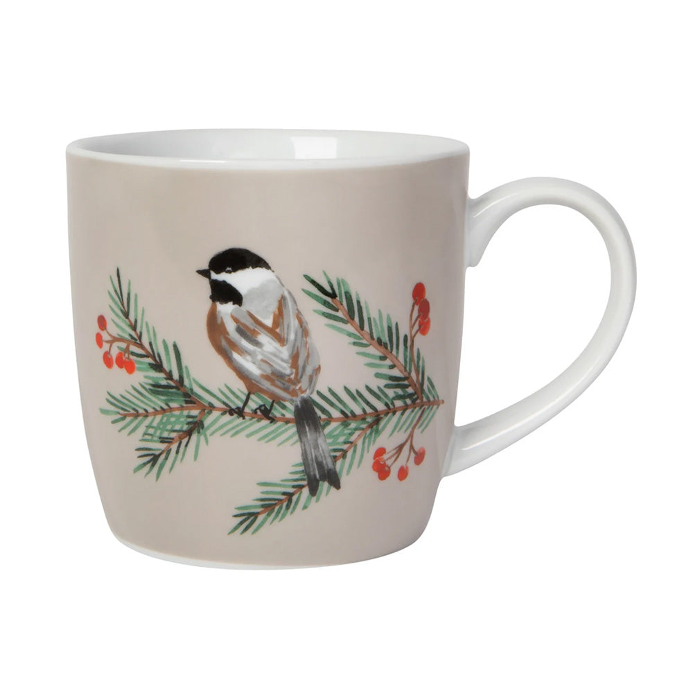 Birds & Boughs Christmas Mug