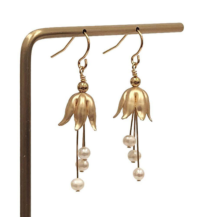 Fleur De Lisa Wire Earrings