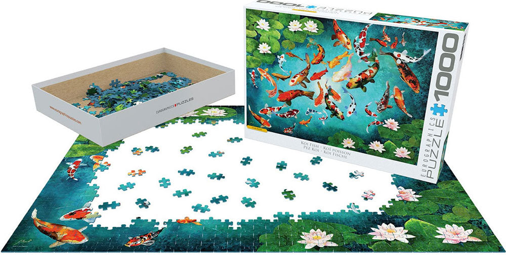 Koi Fish 1000 pc Puzzle