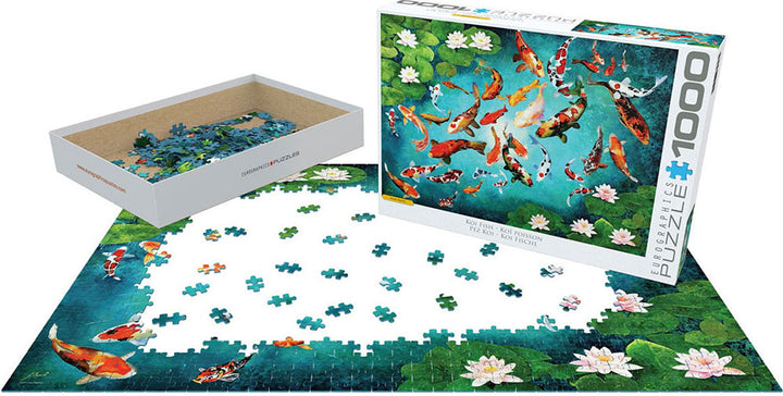Koi Fish 1000 pc Puzzle
