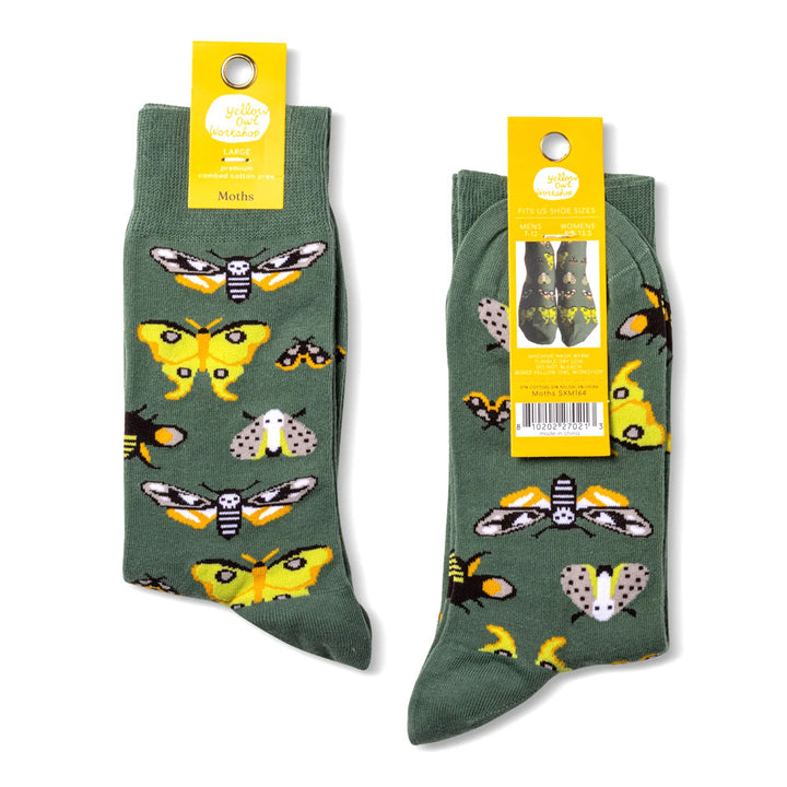 Moths Crew Socks