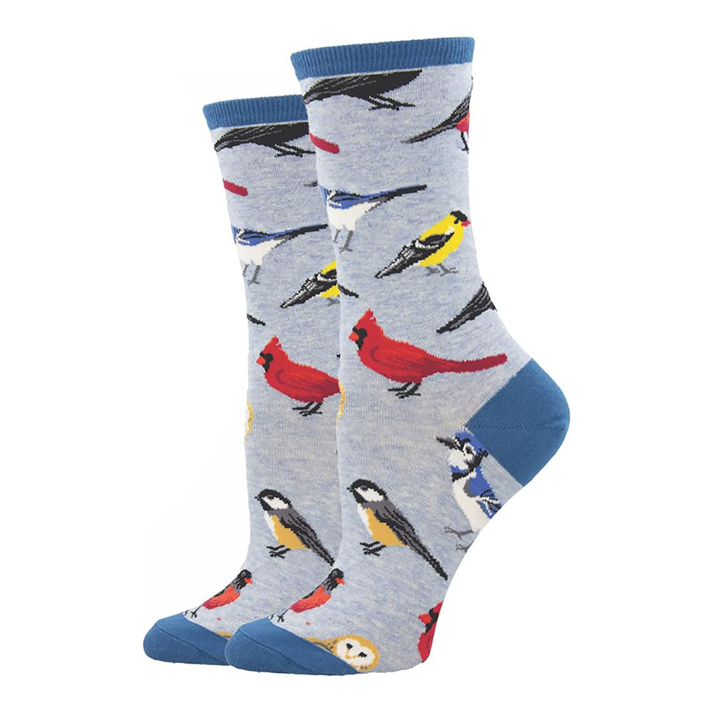 Bird Is The Word Crew Socks