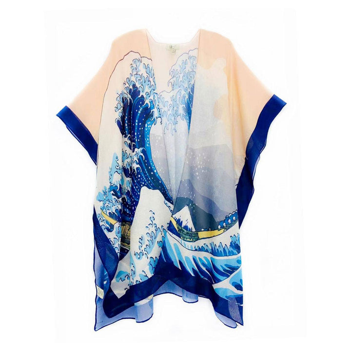 Blue Wave Kimono