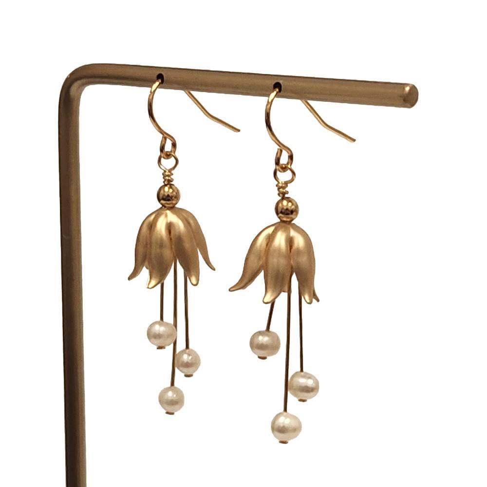 Fleur De Lisa Wire Earrings