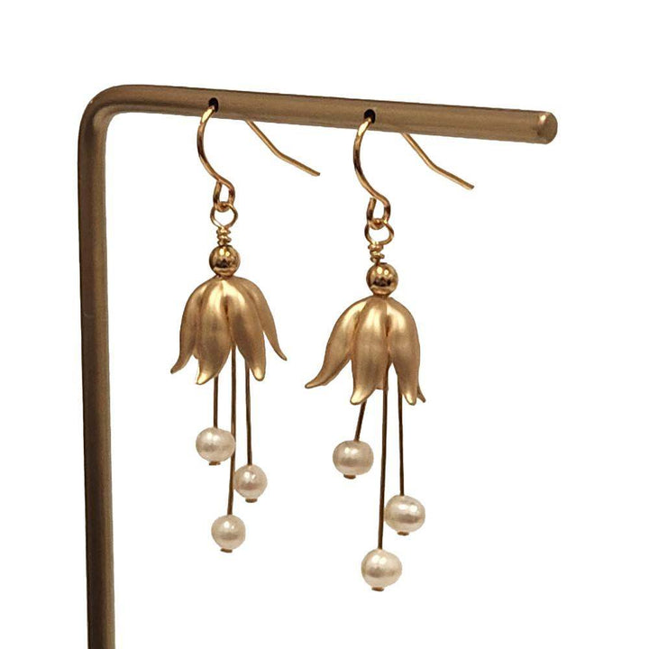 Fleur De Lisa Wire Earrings