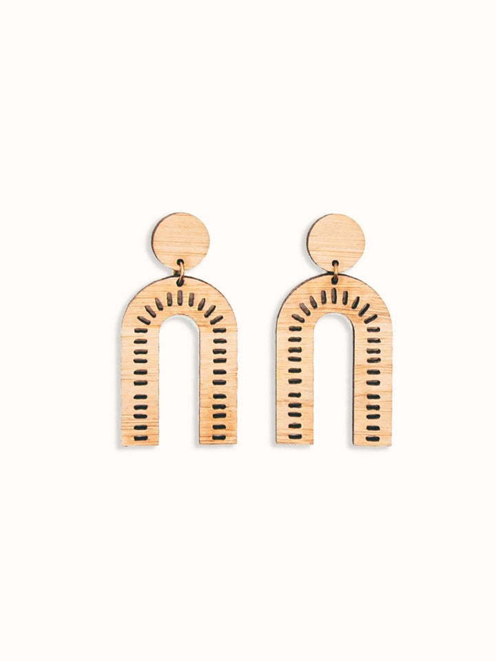 Gaia Arch Statement Earrings