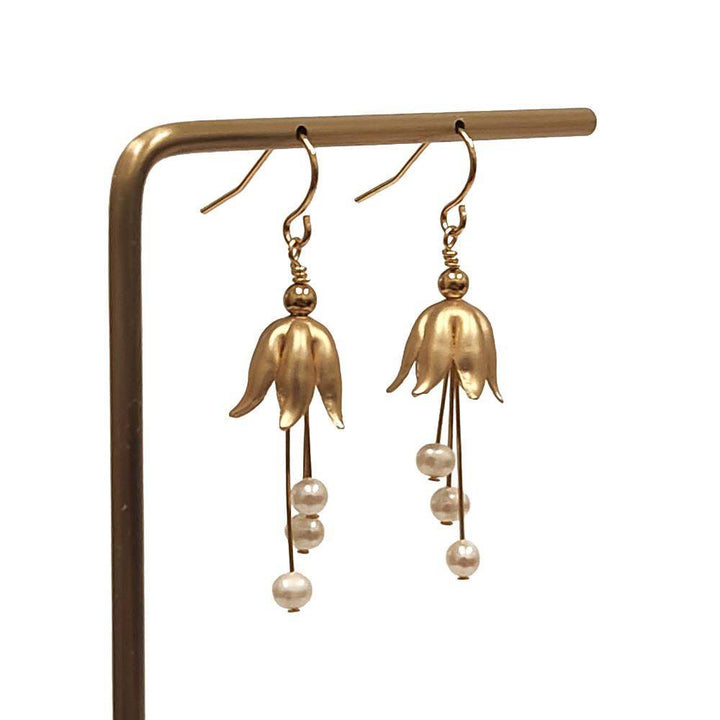 Fleur De Lisa Wire Earrings