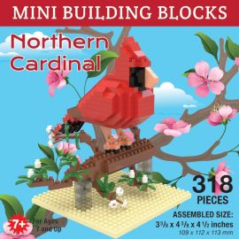 Mini Building Blocks Cardinal